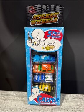 Racing Champions | Street Wheels: Casper The Friendly Ghost Die Cast Vehicles